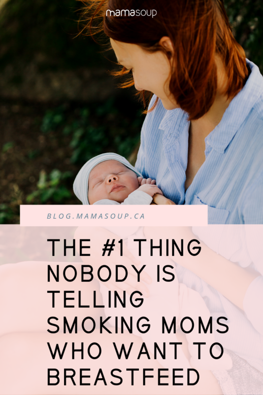 Even if you smoke, you should still breastfeed