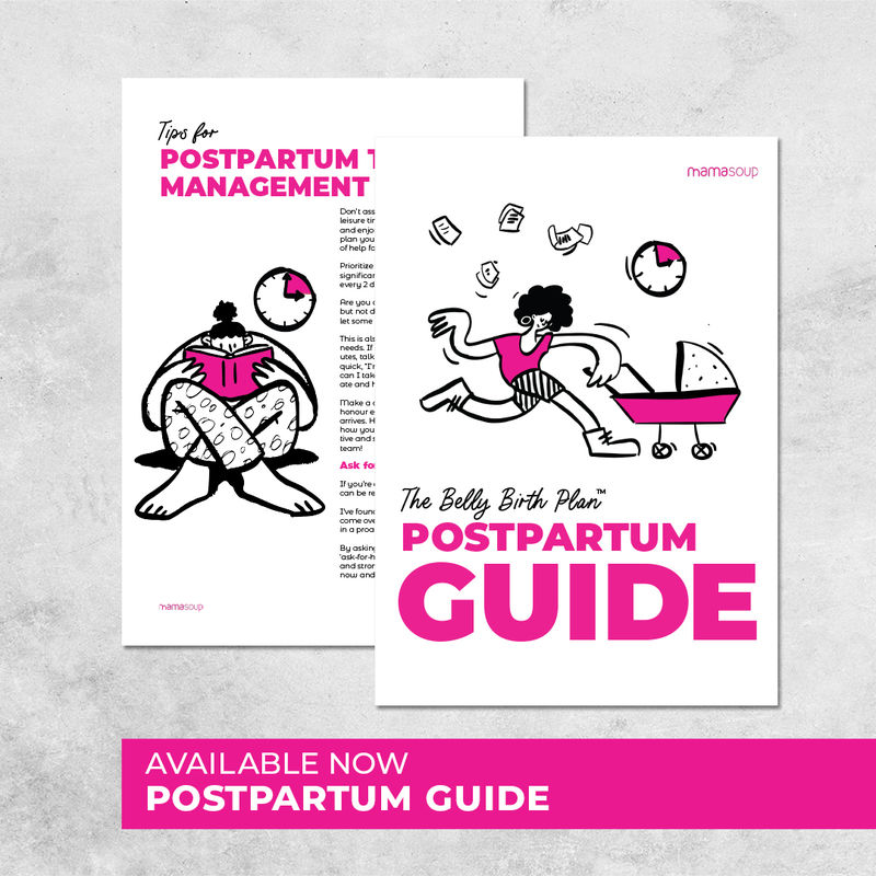 Guide for planning your postpartum after a cesarean