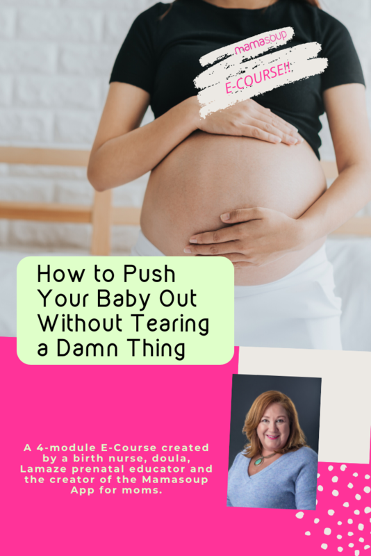 online course for how to push out your baby without tearing or stitches
