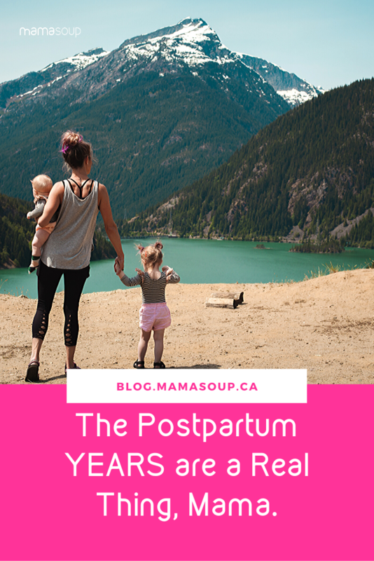 The postpartum period can last for years