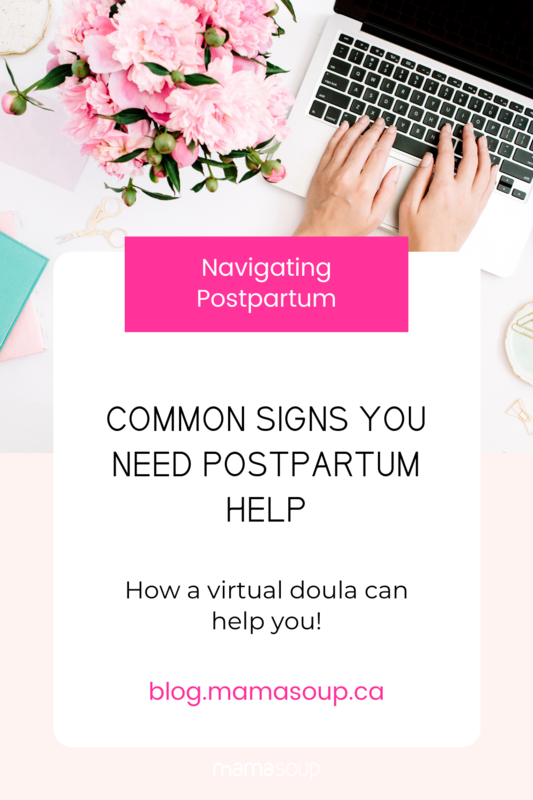 signs that you need postnatal help