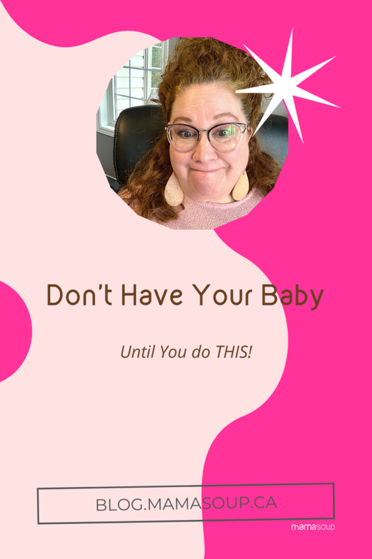 The one thing you need to do before you have your baby